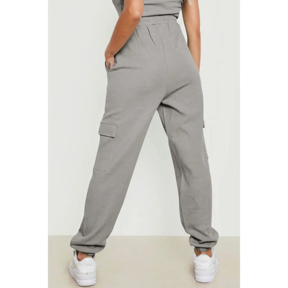 Drawstring Joggers with Pockets - Picture 9 of 15